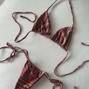 Never worn Frankie’s Bikini set